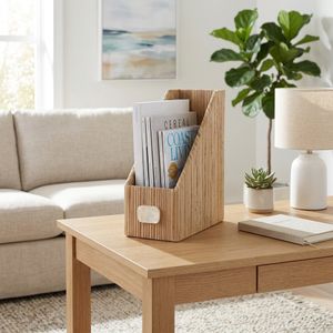 WOODSONBEACH TAN FILE ORGANIZER 12 (IN) 11