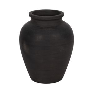 HAWLEYWORTH BLACK VASE 11 (IN) 4