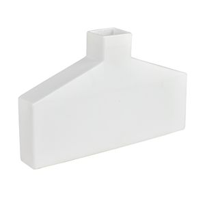 Drue Vase - Short Matte White 2