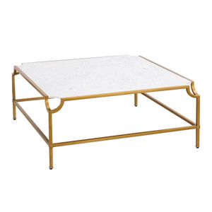 Blain Coffee Table - Antique Brass 2
