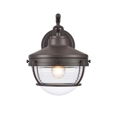 Eastport 12″ High 1-Light Outdoor Sconce - Oil Rubbed Bronze