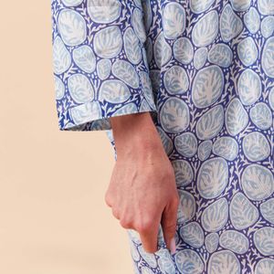 Coral Garden Cotton Pintuck Beach Cover Up 9