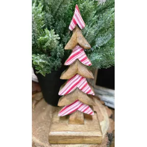 Candy Striped Downswept 8x3.5x3in 1