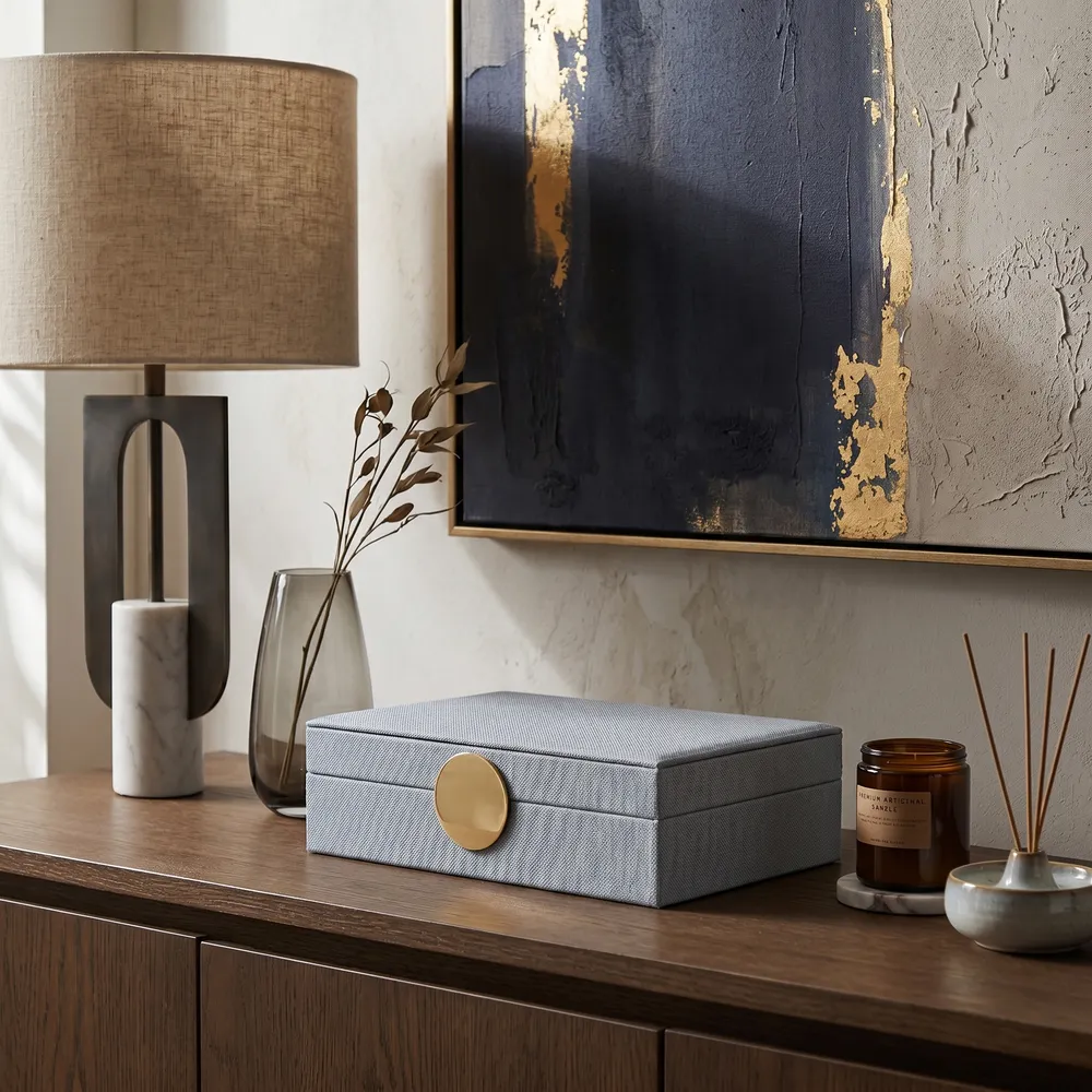 BARLOWMORE BLUE JEWELRY BOX 3 (IN)