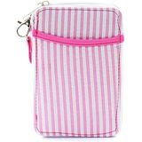 SEERSUCKER WRISTLET W ROPE STRAP & JUTE - ASST 1
