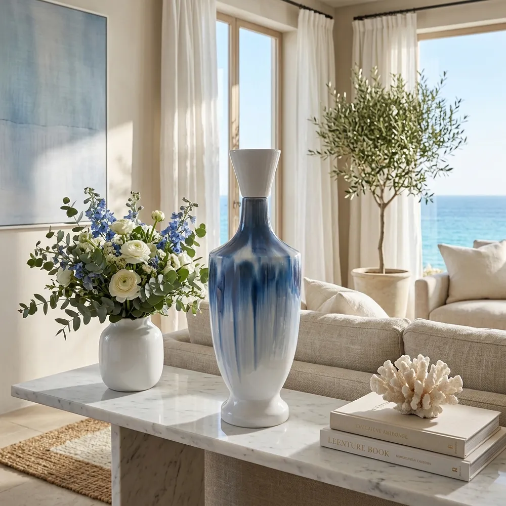 HEATHMORE BLUE JAR 21 (IN)
