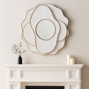 REEDWELL IVORY MIRROR 39 (IN) 2