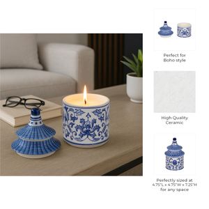 DUNEHOLM PLUMERIA CANDLE 8 (IN) 9