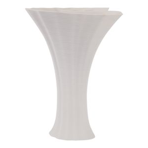 WRENMORE WHITE VASE 14 (IN) 4
