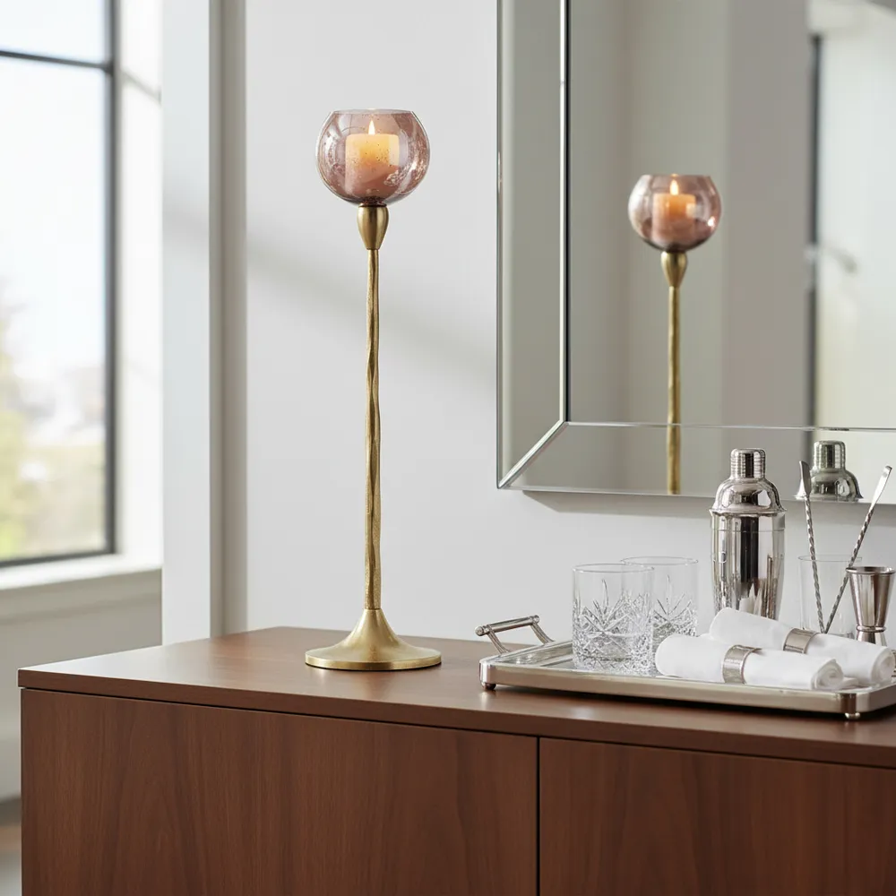 REEDLEY GOLD GLASS 21 (IN)