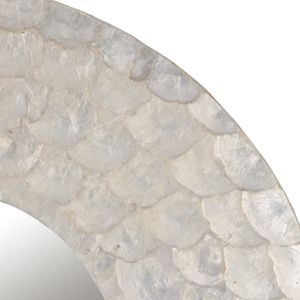 HALDENWAY IVORY MIRROR 27 (IN) 6
