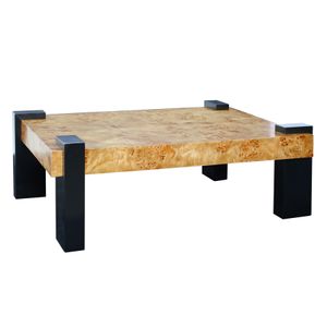 Bromo Coffee Table - Natural Burl 1