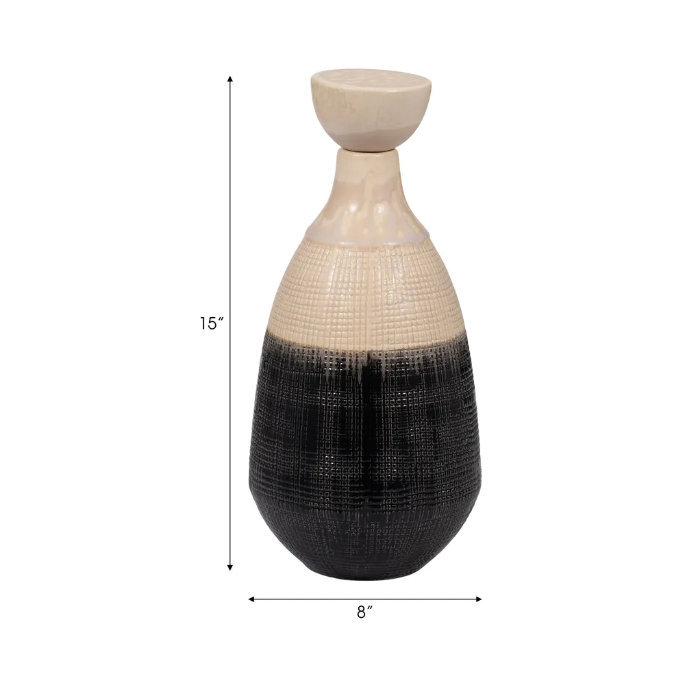 JANERUN IVORY VASE 15 (IN)