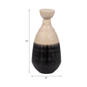 JANERUN IVORY VASE 15 (IN) 8