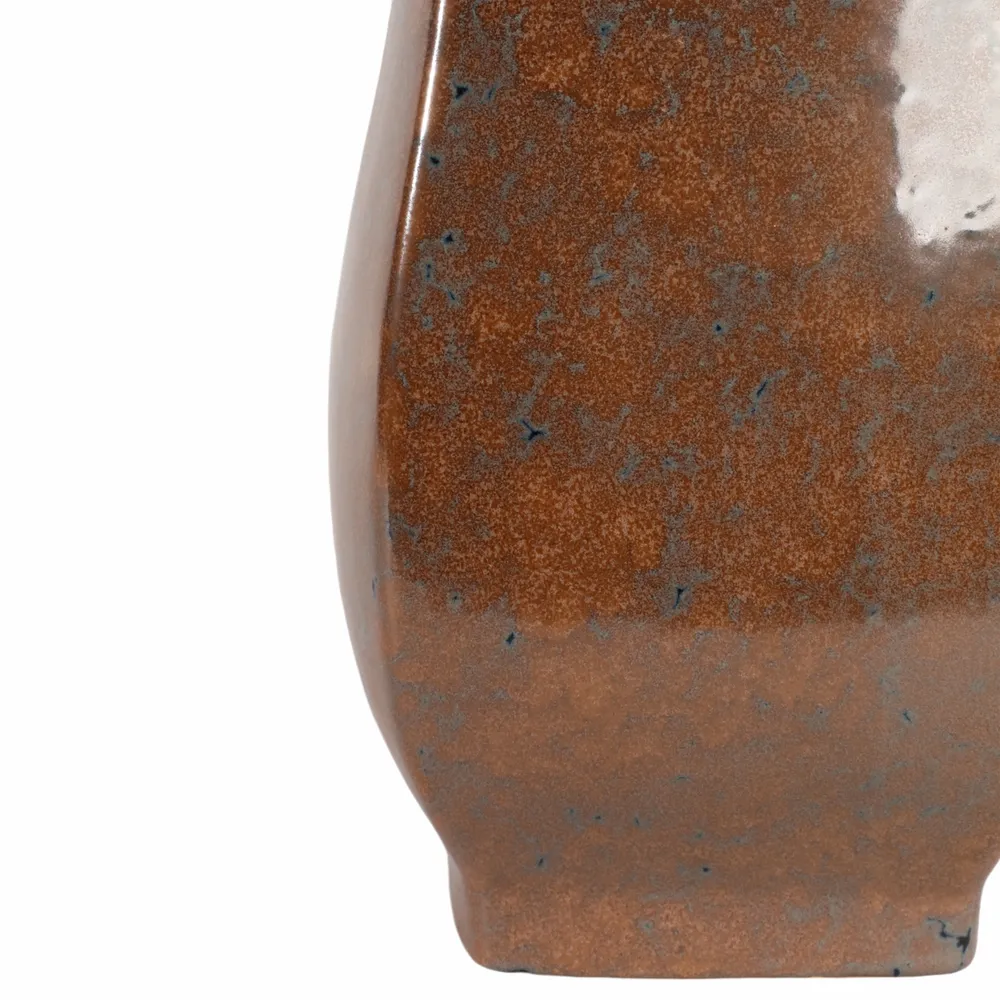 CORBINPORT BROWN VASE 17 (IN)