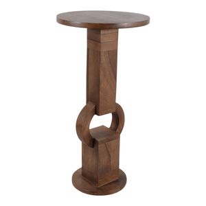 JASPERTON BROWN ACCENT TABLE 24 (IN) 3