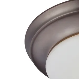 Fluor 15'' Wide 2-Light Flush Mount - Oil Rubbed Bronze 3