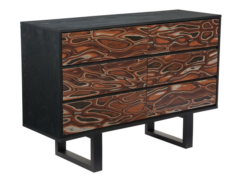 Aremi Dresser Brown & Black 7