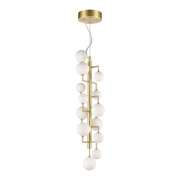 Keir 8'' Wide 13-Light Chandelier - Gold