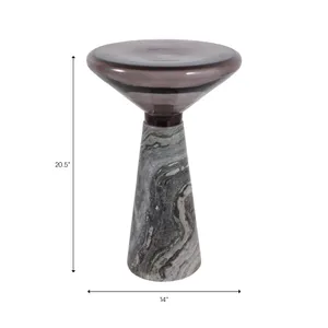 AVARIDGE BLACK TABLE 21 (IN) 9