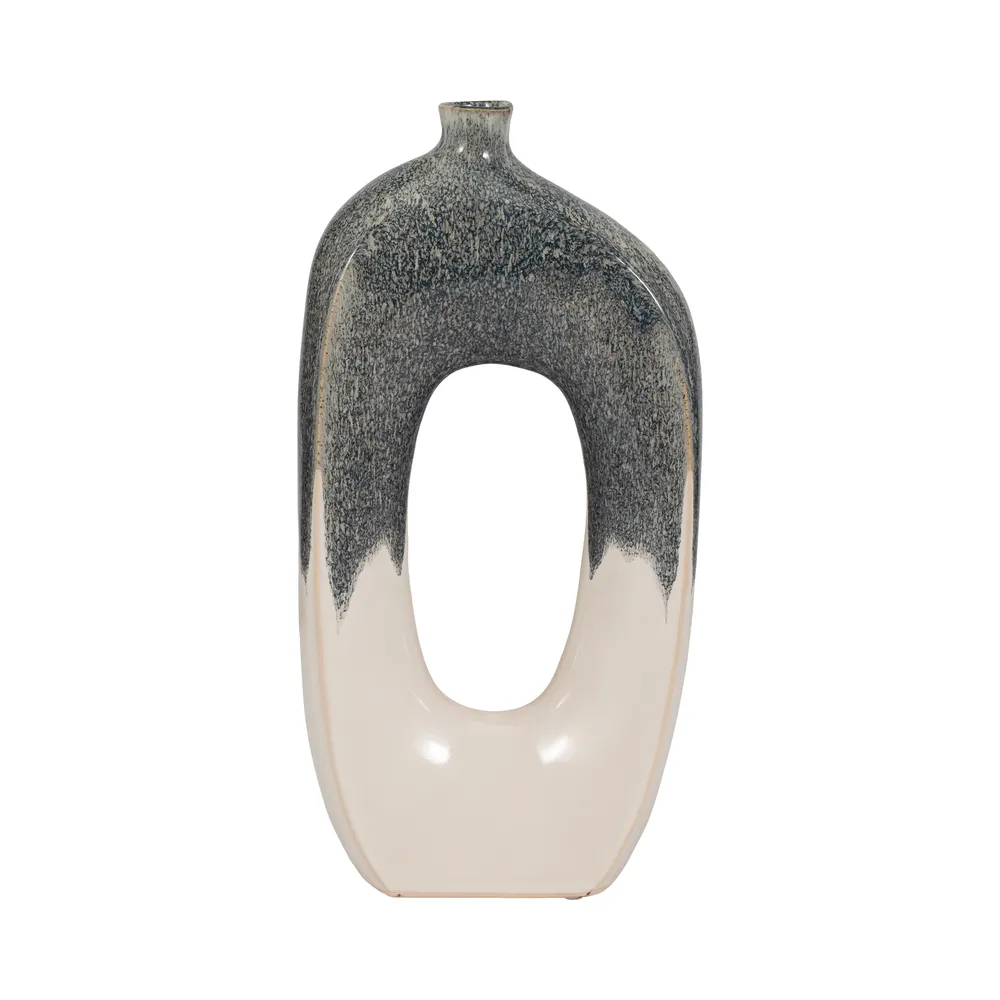 BRICE BLUE VASE 16 (IN)