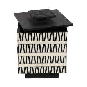TANNERWIND SET OF 2 BLACK BOXES 9 (IN) 5