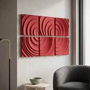 DOVERTON SET OF 6 RED ART 14 (IN) 2