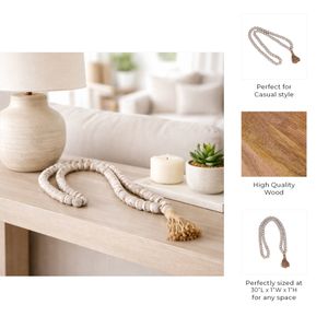 ASHERPORT GRAY BEAD 1 (IN) 9