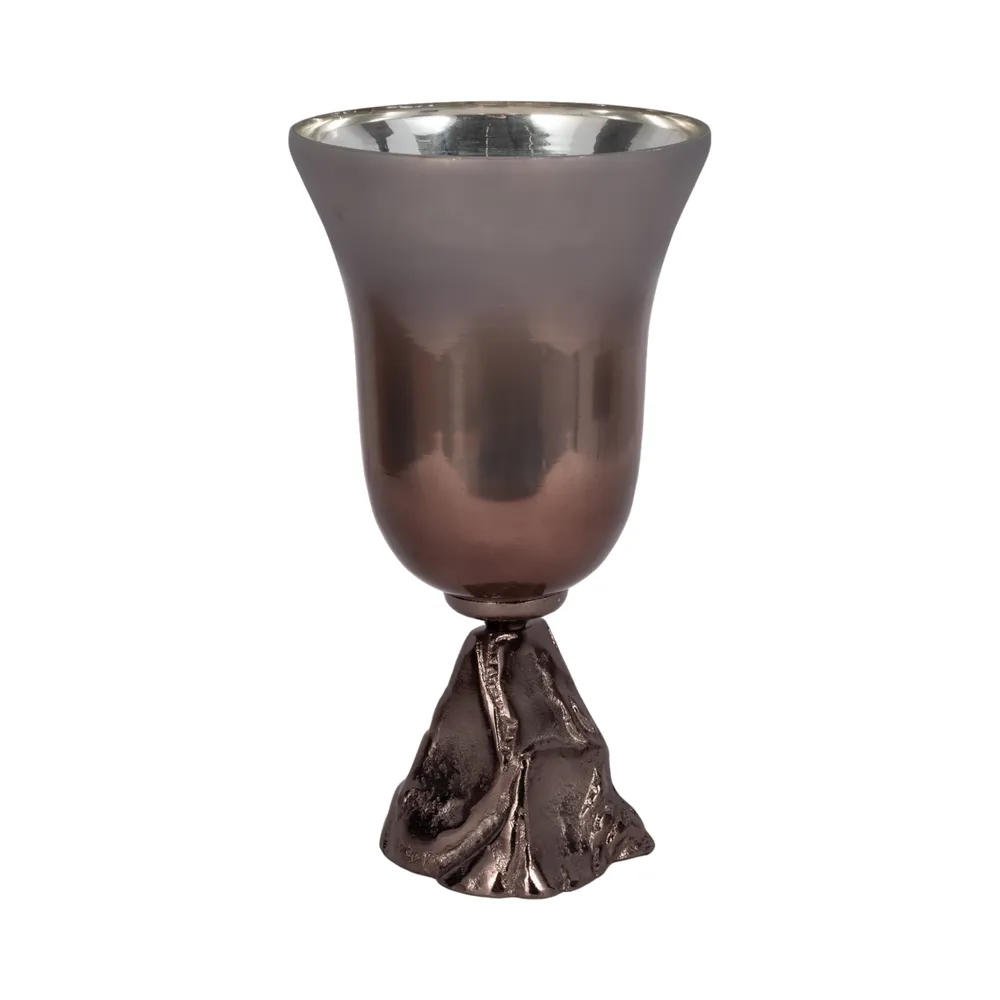 EVANDERCLIFF BRONZE GLASS VASE 15 (IN)