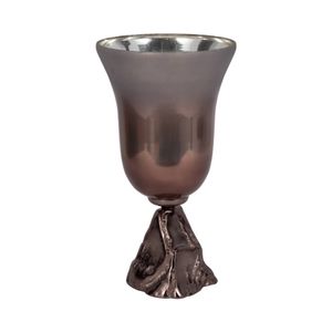 EVANDERCLIFF BRONZE GLASS VASE 15 (IN) 4