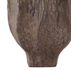 EWINGLAND BROWN VASE 13 (IN) 6