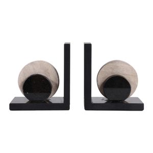 VERNONPARK BLACK BOOKEND 7 (IN) 1