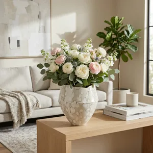 HANSONMILL IVORY VASE 10 (IN) 2