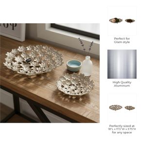 LYNNFORD SET OF 2 GOLD BOWLS 4 (IN) 10
