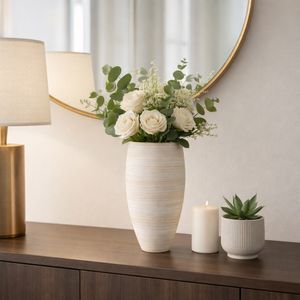RIDLEYLAKE TAN VASE 14 (IN) 11