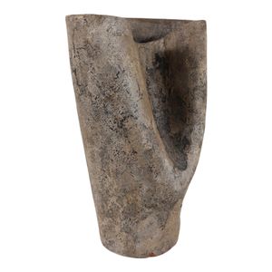 RUSHBROOK BROWN VASE 18 (IN) 4