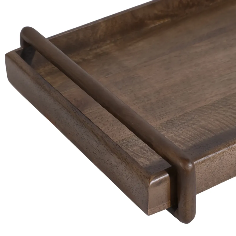 GIFFORDHOLM SET OF 3 BROWN TRAY 3 (IN)