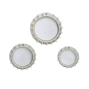BRAMWORTH SET OF 3 WHITE MIRRORS 18 (IN) 5