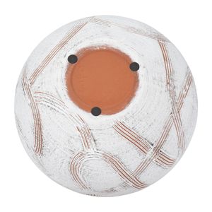 OLIVERWORTH WHITE VASE 7 (IN) 7