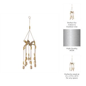 EMMONSLEY GOLD WIND CHIME 25 (IN) 10