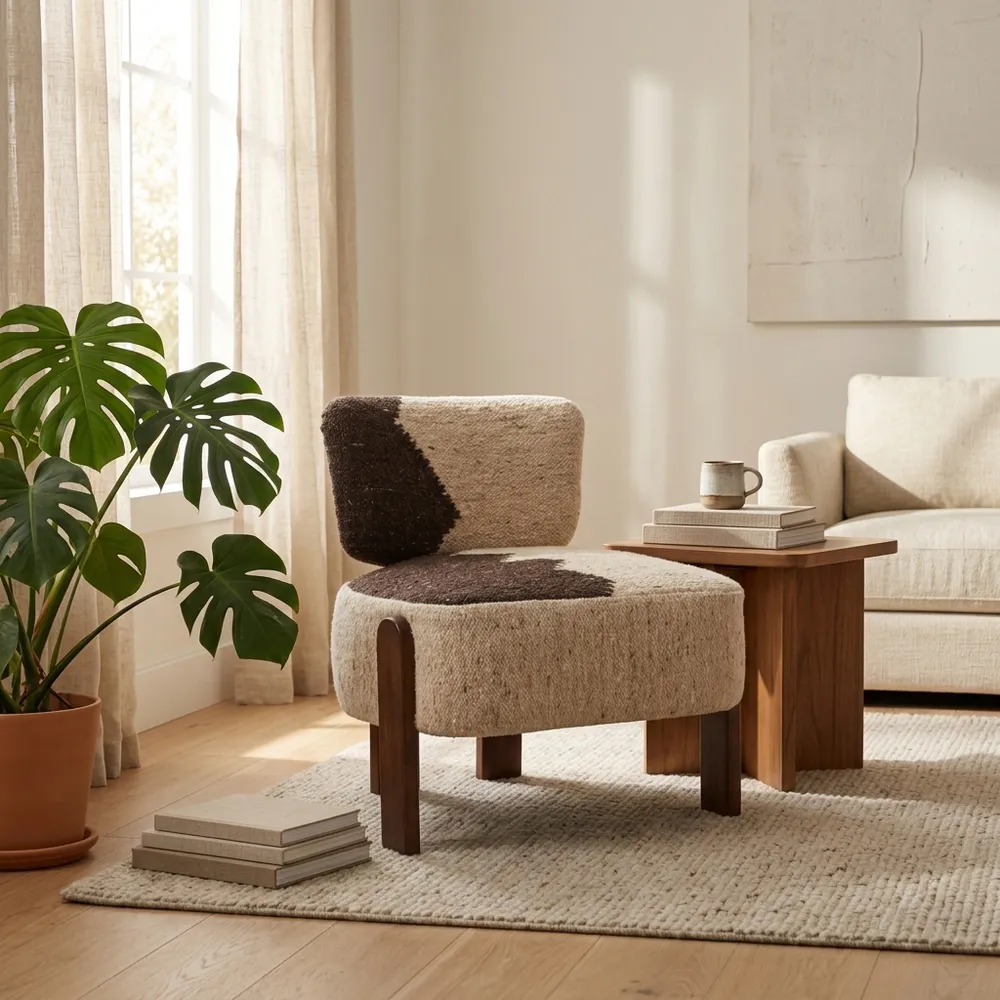 HARKENGROVE BROWN CHAIR 28 (IN)