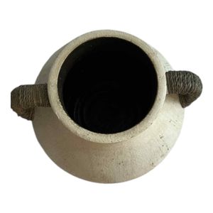 ALMAMILL WHITE VASE 10 (IN) 5