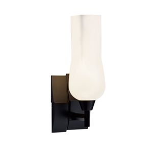 Fleur 14'' High 1-Light Sconce - Matte Black 1
