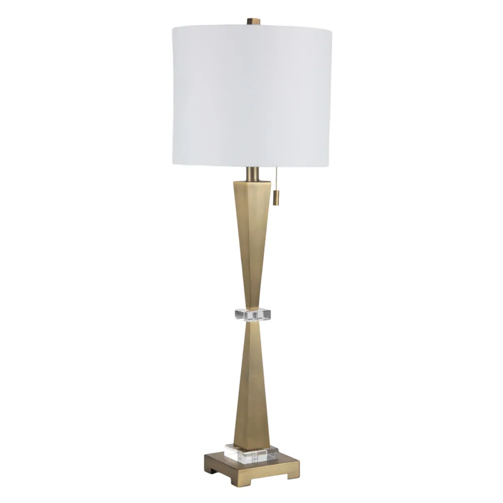 MAXWELLLEY GOLD LAMP 37 (IN)