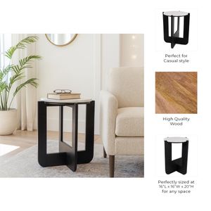 MILLERLEY WHITE TABLE 20 (IN) 10