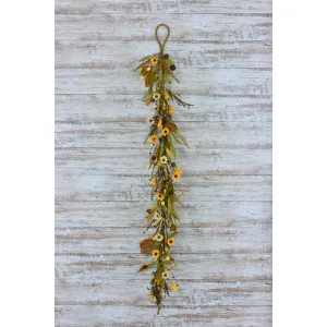 Autumn Aster 4ft Garland 1