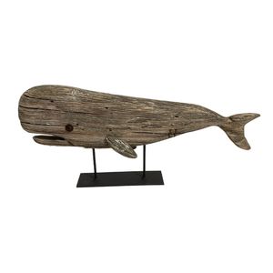 13-1/2" WHALE ON STAND 1