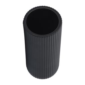HANNAHTON BLACK VASE 11 (IN) 4