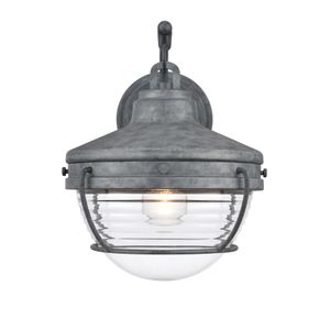 Eastport 14'' High 1-Light Outdoor Sconce - Aged Zinc 2
