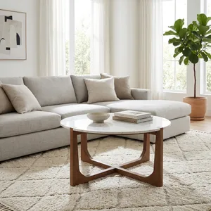 ENSLEYGATE TAN COFFEE TABLE 18 (IN) 12